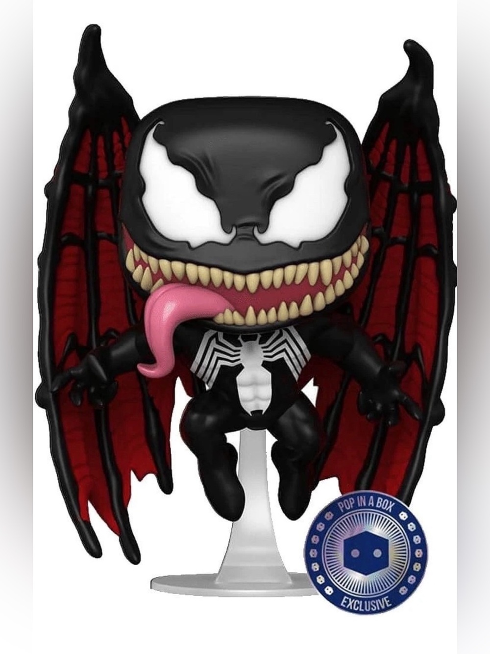 Funko Pop ! Marvel Winged Venom 749 Vinyl Bobblehead - Pop in a Box Exclusive
